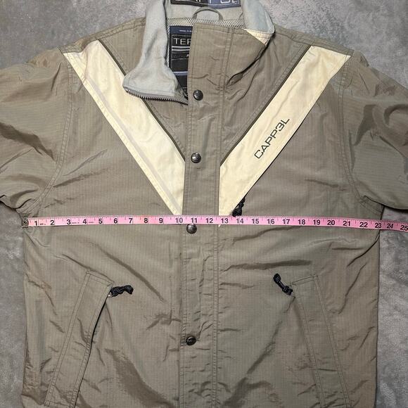 Capp3l Terrain Ride Snowboard Jacket Unisex Size XS Waterproof Breathable Beige - Picture 10 of 15